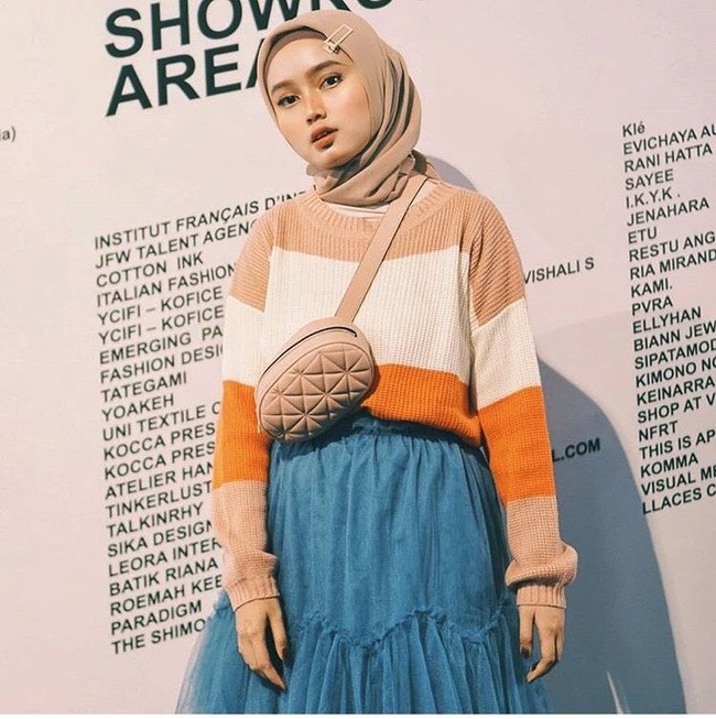 Selain menjadi selebgram, Isma merintis bisnis fashion. Pertama, ia membuat brand busana bernama I Look Room. Foto: Instagram Isma Nadia