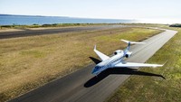 Gulfstream merupakan perusahaan penjual jet pribadi pertama di dunia dan anak perusahaan dari General Dynamics asal AS (Gulfstream)