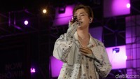 lagu Oppa Oppa yang dinyanyikan dengan sangat energik. Foto: Warnedi/ detikcom
