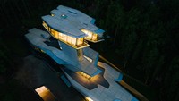 Rumah ini dinamai Capital Hill Residence. Istimewa/dezeen.com.