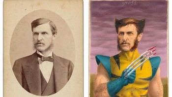 Ia mengubah subjek foto-foto ini menjadi superhero bukan dengan menggunakan Photoshop atau software lainnya. (Foto: Alex Gross)