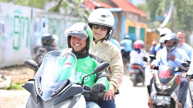 Di Depan Ojol, Prabowo Sindir Argo Murah & Berita Pelintiran