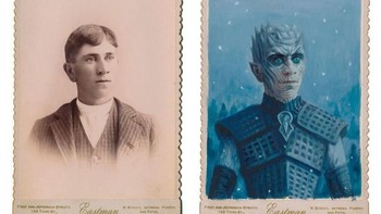 Foto-foto yang menjadi sumber inspirasinya kebanyakan dari era 1870-an. (Foto: Alex Gross)