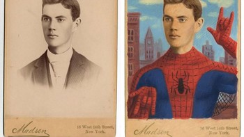 Alex Gross merupakan seniman yang tertarik dengan foto vintage dan tua. (Foto: Alex Gross)