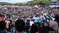Prabowo berpidato di acara itu. (dokumentasi tim Prabowo Subianto)