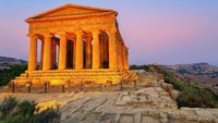 Inilah kawasan Agrigento. Menariknya, di sini wisatawan bisa melihat bangunan-bangunan peninggalan Yunani kuno (iStock)