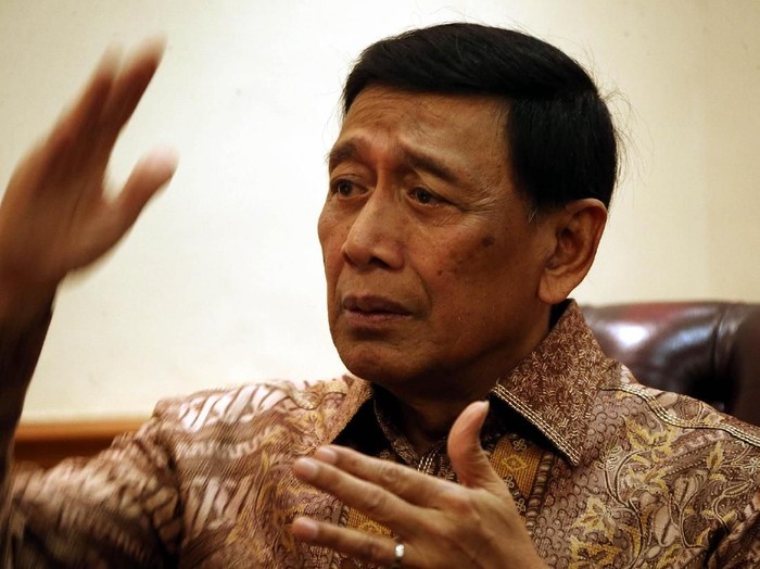 Menkopolhukam Wiranto  saat Blak blakan di detikcom