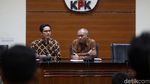 Potret KPK Umumkan Korupsi Proyek Infrastruktur Lawas