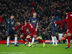 Liverpool Paling Sering Dikalahkan MU di Liga Inggris