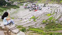 Saat berada di Batad Rice Terraces, Banaue Ifugao. (catriona_gray/Instagram)