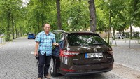Agus juga pernah memecahkan rekor pribadi stir dari Madrid Spanyol ke Lisbon Portugal pulang pergi sejauh 1200 km. Dok. BPJS Ketenagakerjaan.