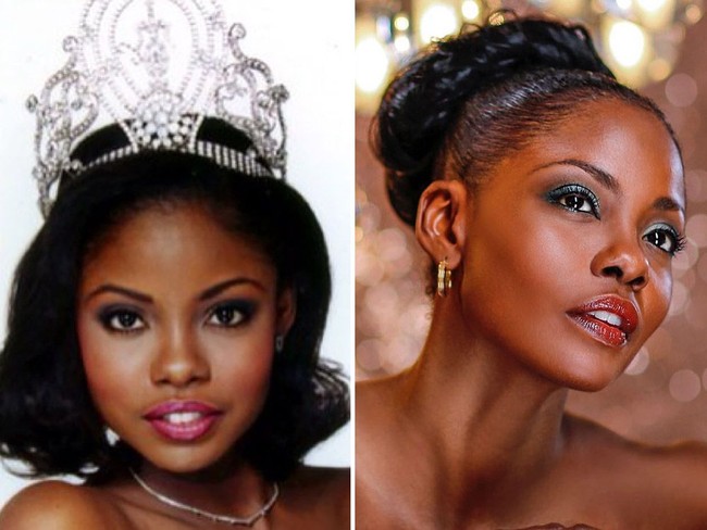 Dari Afrika, Wendy Fitzwilliam dari Trinidad and Tobago pernah memenangkan Miss Universe pada 1998. Ia pernah menjajal beragam karier mulai dari model, aktris, penyanyi, host, penulis hingga pengacara. Foto: dok. facebook/instagram