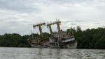 Misteri Kapal Hantu di Sungai Kalimantan