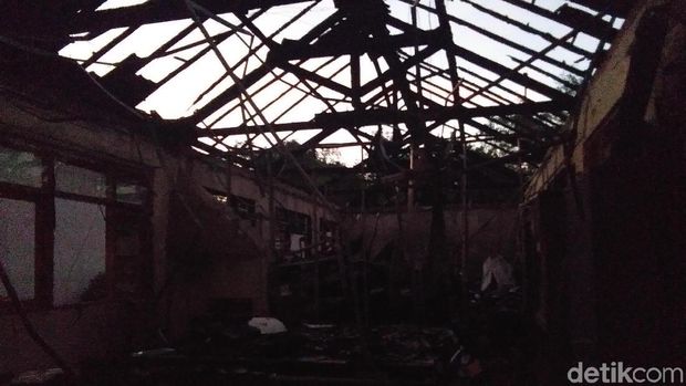 Depo Arsip Dinas Perpustakaan Kota Yogya Terbakar