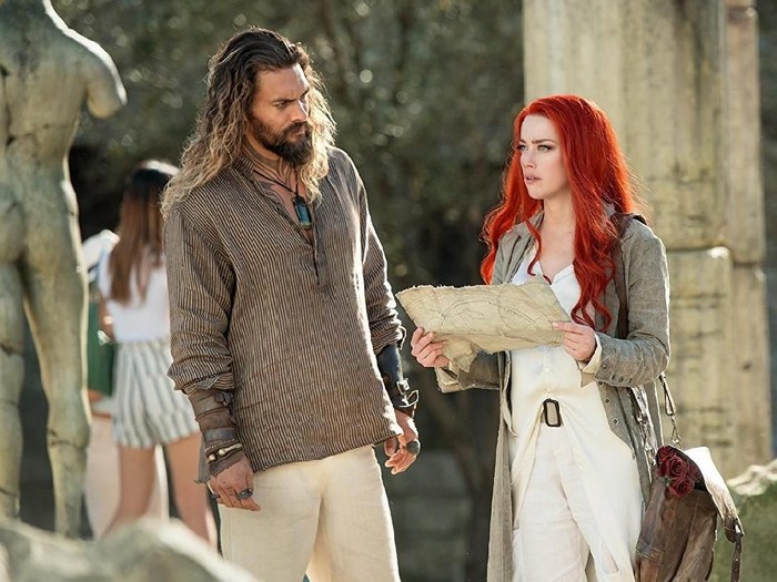 Penampilan Amber Heard di film Aquaman.