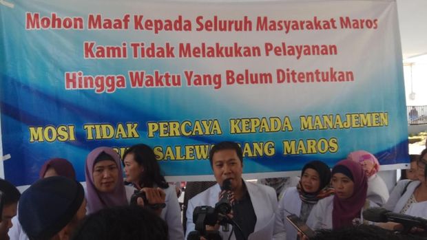 Para Dokter RSUD di Sulsel Mogok: IGD Buka, Poliklinik Lumpuh
