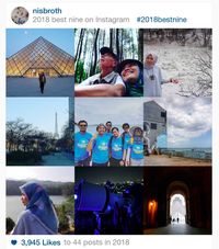 Belum Punya Kolase #2018bestnine? Begini Cara Bikinnya 