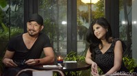 Denny dan Dita tampaknya sudah legowo dan tak ada lagi kesedihan kala membahas hubungannya itu. Pool/Noel/detikFoto.