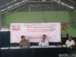 Survei ETOS Sebut Hanya 5 Parpol Lolos ke DPR, Apa Saja?
