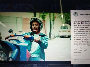 Motor Tunggangan Mas Pur Tukang Ojek Pengkolan yang Baru Manten