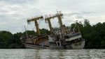 Misteri Kapal Hantu di Sungai Kalimantan