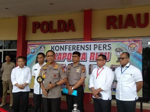Polisi Kejar Dalang Perusakan Baliho SBY-Demokrat di Pekanbaru