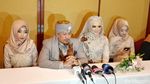 Raut Bahagia Opick dan Bebi Usai Resmi Menikah