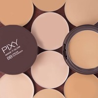 Pixy Cosmetics namanya semakin meroket di 2018 ini. Setelah merilis rangkaian produk bernama Make It Glow, kosmetiknya tersebut semakin dicari penikmat makeup. Produk Make It Glow di antaranya adalah primer, cushion, bedak yang dibalut dalam packaging elegan.  Foto: dok. Pixy Cosmetics