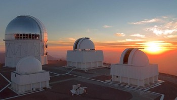 Ada juga objek yang ditemukan menggunakan fasilitas di Cerro Tololo Inter-American Observatory, Chili. Foto: Cerro Tololo Inter-American Observatory