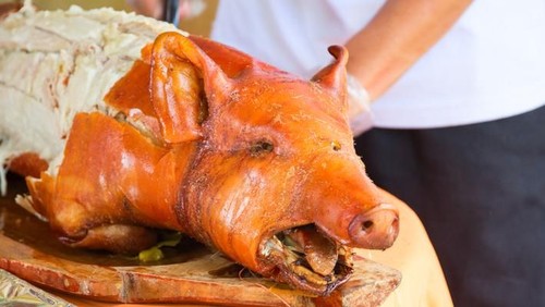 daging babi panggang