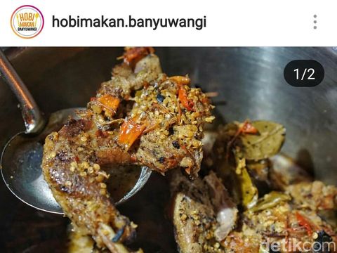 Warga Banyuwangi kenalkan kuliner khasnya/