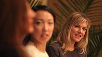 Lynn Jurich, CEO Sunrun, menjadi perempuan dengan posisi tertinggi dalam daftar bos teknologi yang paling disenangi karyawannya di AS dengan menempati posisi kesembilan. (Foto: Paul Morigi/Getty Images for FORTUNE)