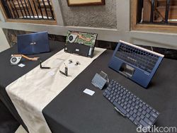 Penampakan Laptop Tipis Asus yang Stylish nan Mumpuni