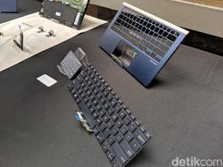 Penampakan Laptop Tipis Asus yang Stylish nan Mumpuni