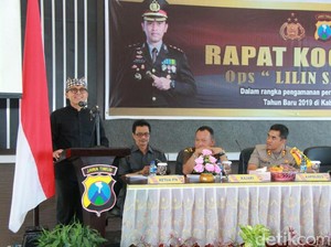 Polisi Gelar Rakor Operasi Lilin Semeru Jelang Natal dan Tahun Baru