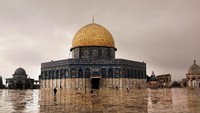 Masjid Al-Aqsa di kota Yerusalem. Spencer Platt/Getty Images