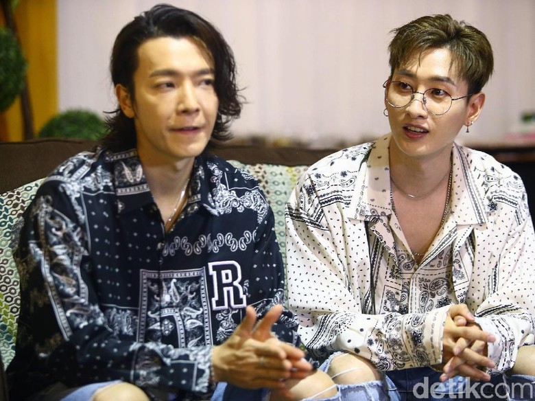 Foto: Super Junior D&E (Grandyos Zafna/detikFoto) Foto: Super Junior D&E (Grandyos Zafna/detikFoto)