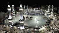 Masjid Al Haram di Mekkah, Arab Saudi. Abid Katib/Getty Images.