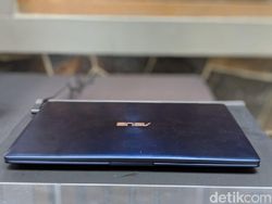 Penampakan Laptop Tipis Asus yang Stylish nan Mumpuni