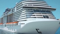 MSC Meraviglia adalah kapal pertama dalam daftar 10 terbesar yang bukan milik Royal Caribbean. Dikirim pada 2019, kapal ini memiliki wilayah operasi utama di Mediterania (MSC Meraviglia/Facebook)