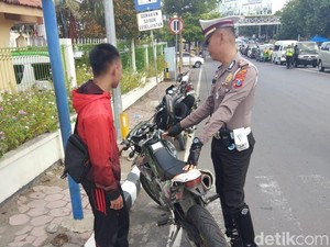 Pikir Dulu Sebelum Masuk ke Kediri dengan Knalpot Brong