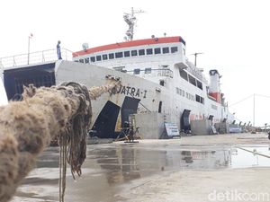 Dermaga Baru di Pelabuhan Merak Dites Saat Mudik Natal