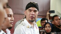 Dalam pledoinya itu, Dhani kembali menyeret Ahok yang dinilai hukumannya jauh lebih kecil darinya. Pool/Ismail/detikFoto.
