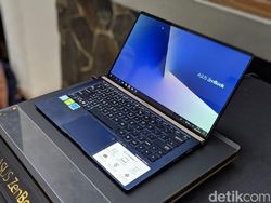 Penampakan Laptop Tipis Asus yang Stylish nan Mumpuni