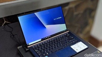 Penampakan Laptop Tipis Asus yang Stylish nan Mumpuni