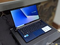 Penampakan Laptop Tipis Asus yang Stylish nan Mumpuni