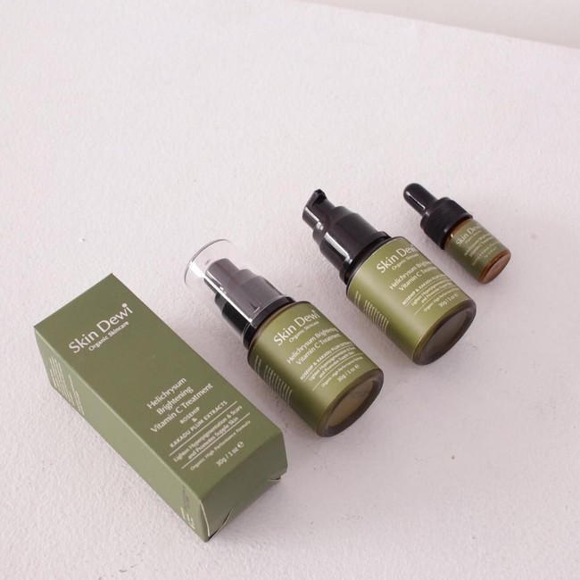 Skin care lokal Skin Dewi juga bersinar di 2018 ini. Mengusung skin care organik, Dewi Kauw (pendiri skin dewi) meracik bahan-bahan alami dan herbal yang aman bagi kulit sensitif.  Foto: dok. Skin Dewi