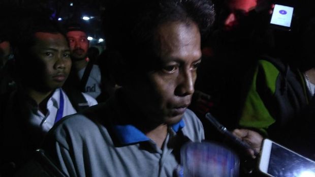 Saksi sebelum Jalan Gubeng di Surabaya amblas, Rudi.
