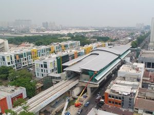 Medio Desember, Progres LRT Jakarta Sudah 90%