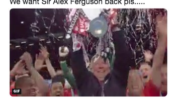 Kami ingin Alex Ferguson kembali, please Foto: istimewa